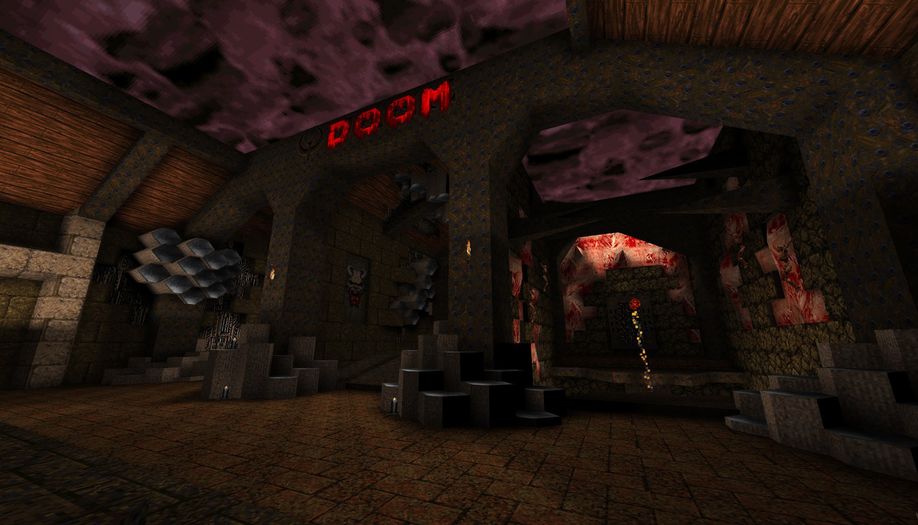 Download the QDOOM Add-on via the in-game menu in our re-release of Quake today